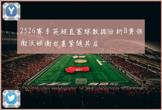2526赛季英超直塞球数据分析B费领衔沃顿谢尔基紧随其后